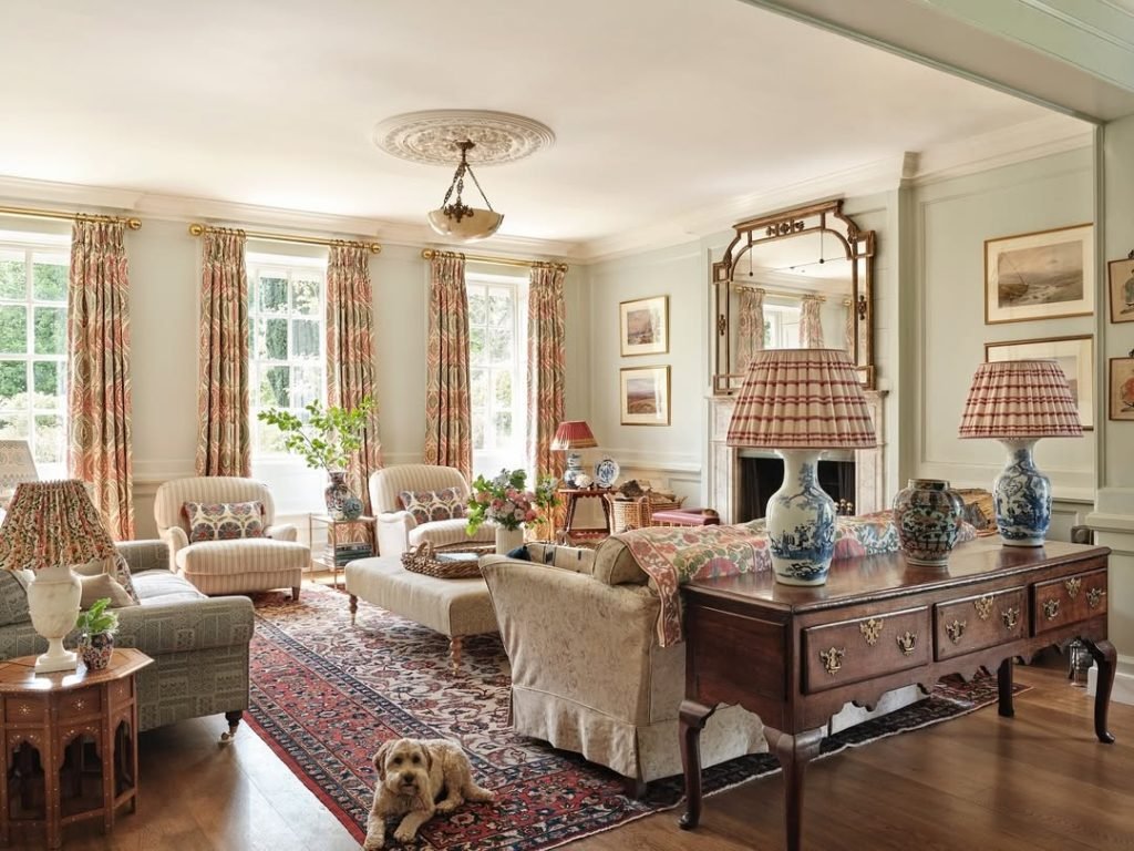 White Vaulted Ceiling