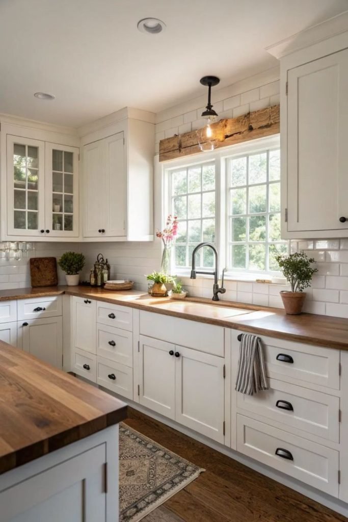 White Wood Kitchen