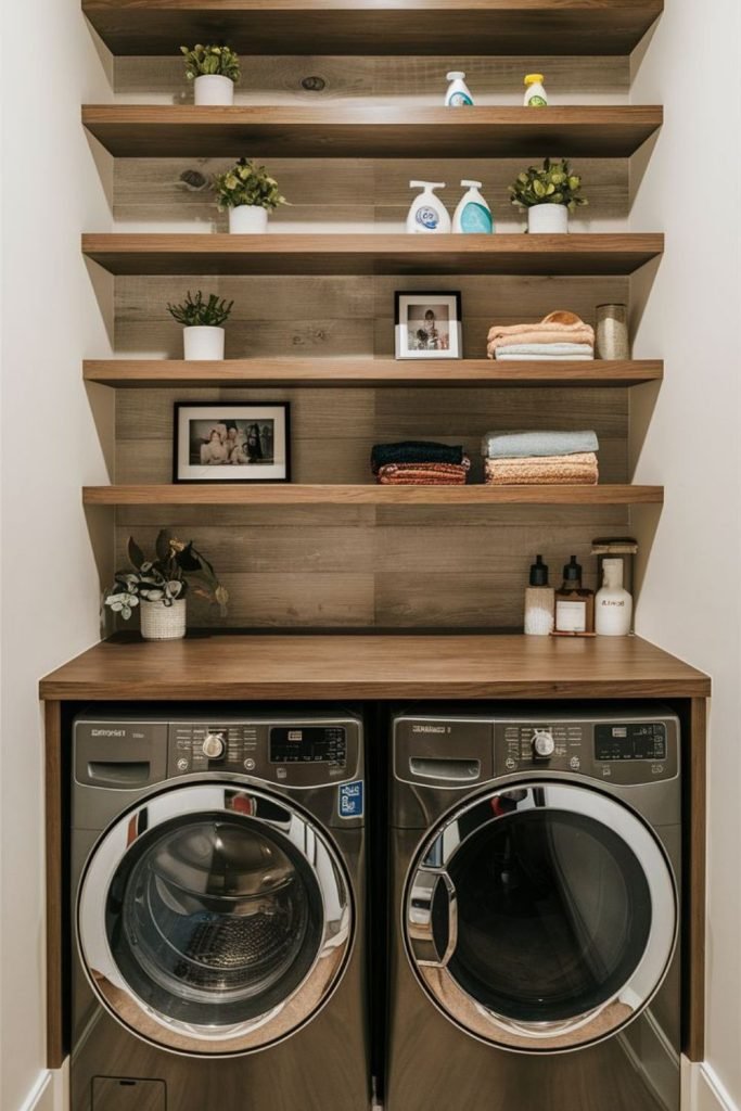 Wood Floating Shelves