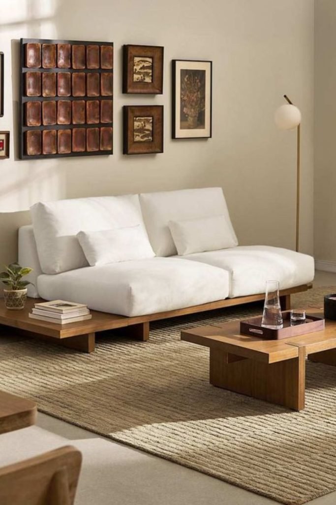 Wooden Frame Seating