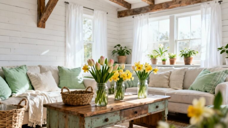 21 Farmhouse Spring Decorating Ideas to Transform Your Home
