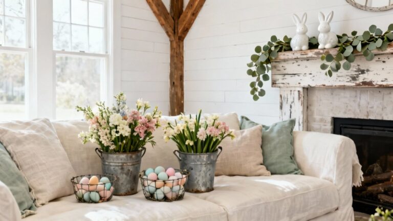 22 Charming Farmhouse Easter Decorating Ideas for Your Home