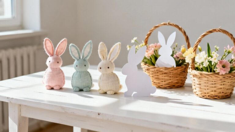 35 DIY Easter Bunny Decorations for Spring Home Decor