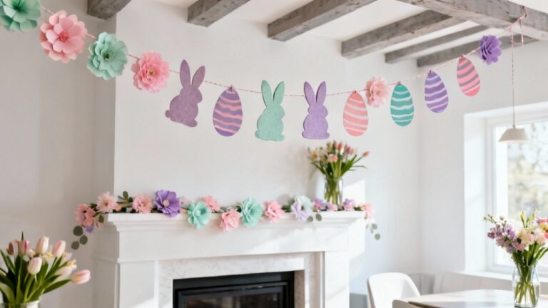 35 DIY Easter Garlands to Brighten Your Spring Home Decor