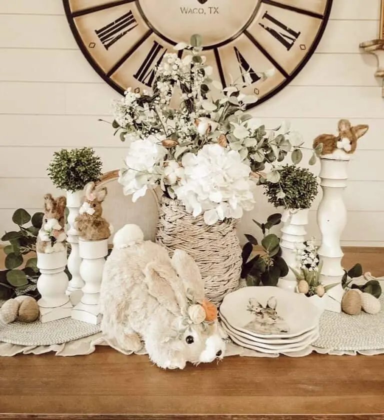 Bunny Table Centerpiece