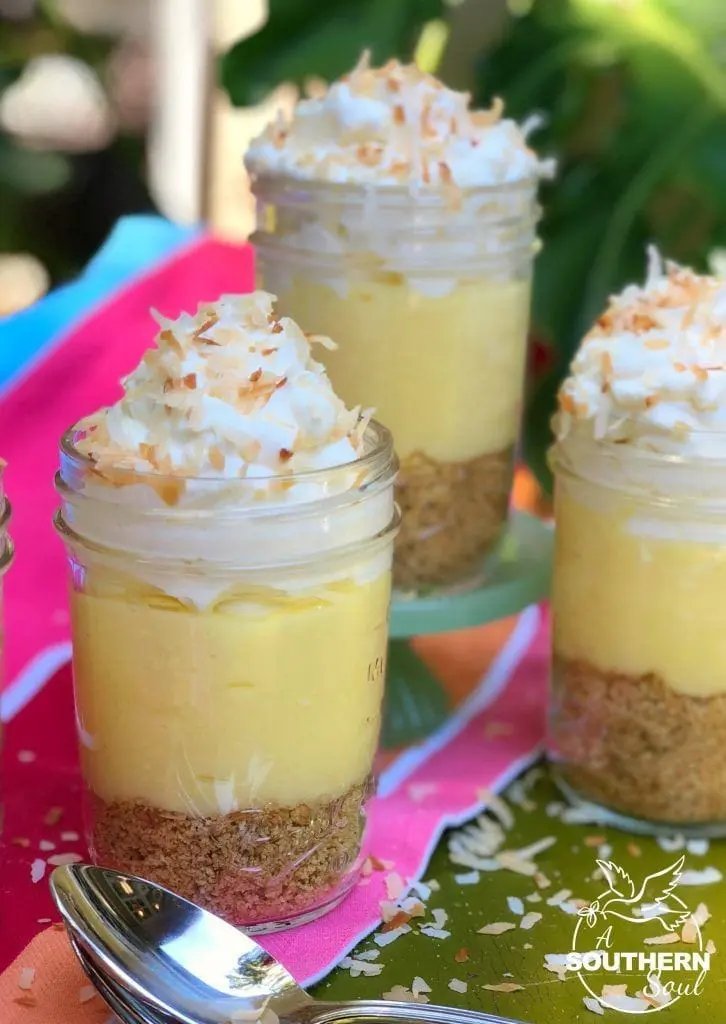 Coconut Pudding Jars