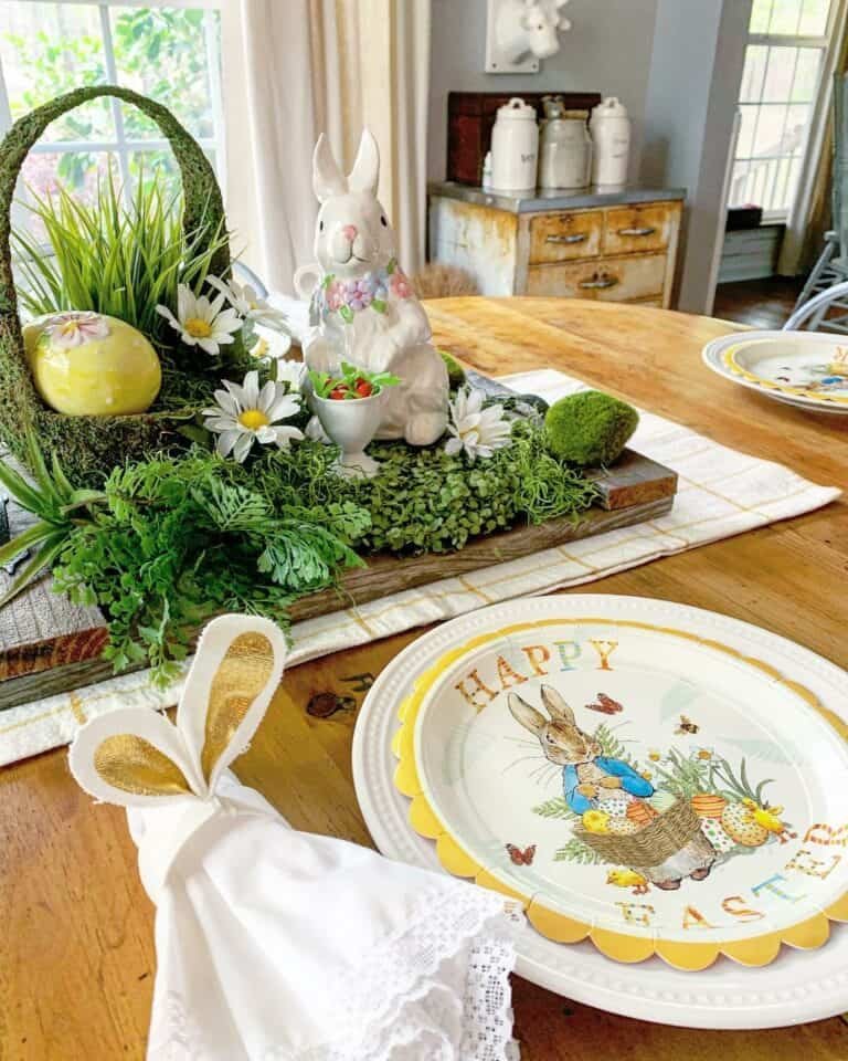 Easter Bunny Centerpieces