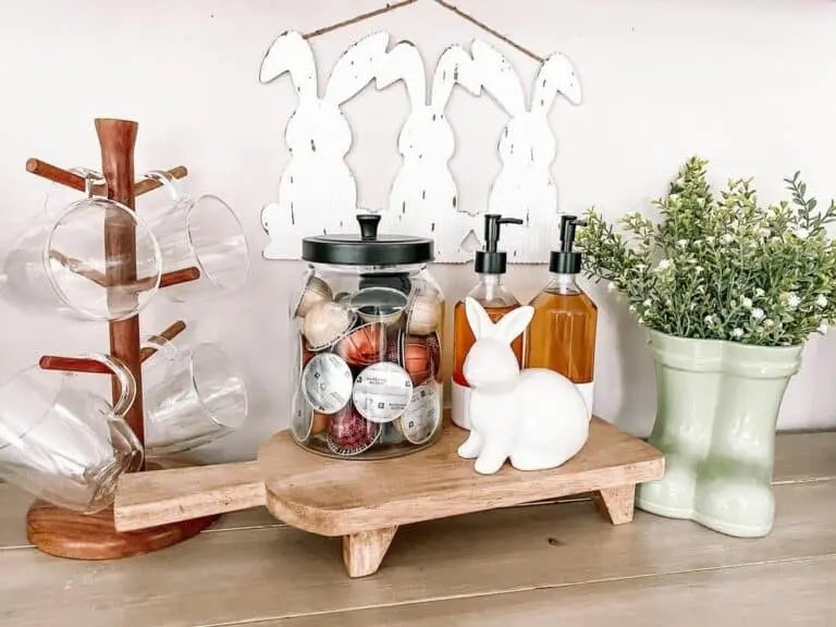 Easter Coffee Display