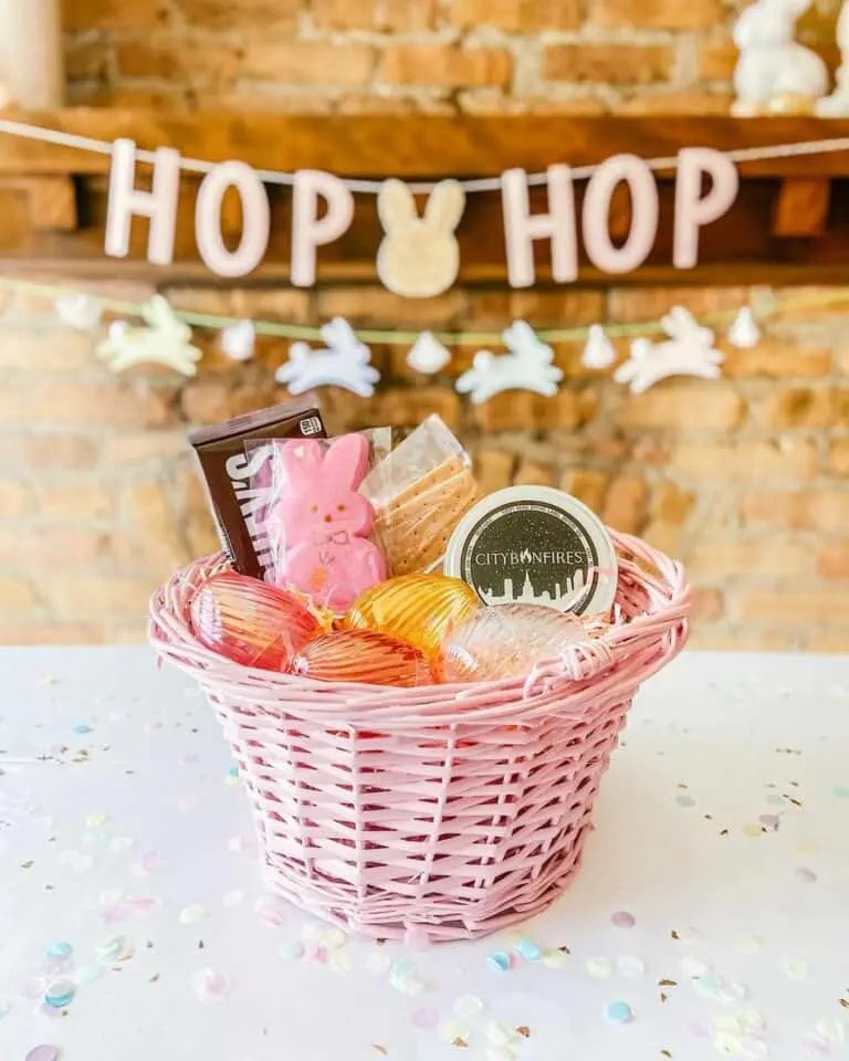 Easter Mantel Display