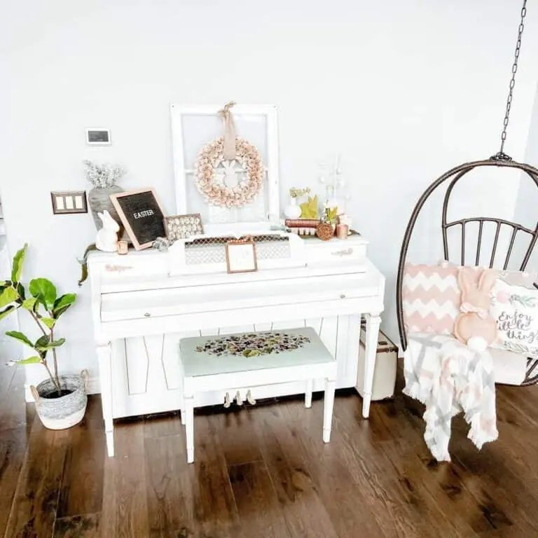 Easter Piano Display