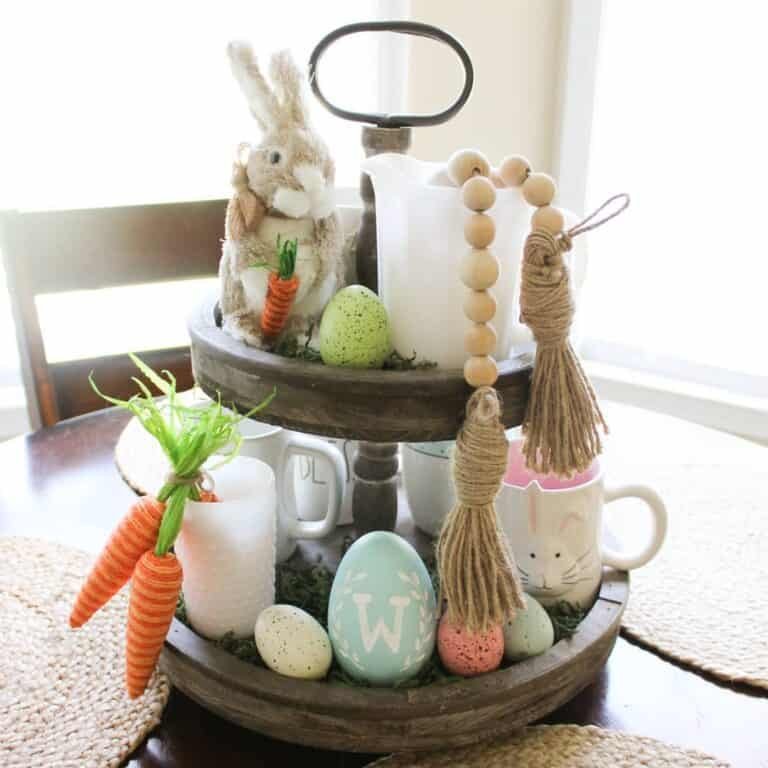 Easter Tiered Tray