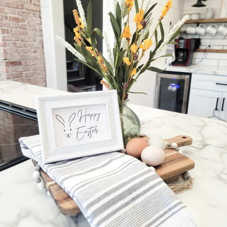 Easter Wood Display Board