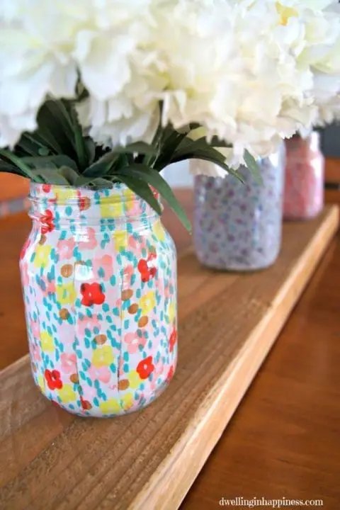 Fabric-Wrapped Jars