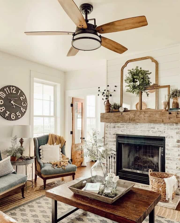 Farmhouse Green Accents