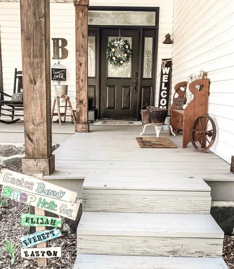 Farmhouse Porch Display