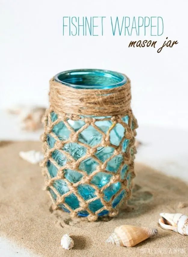 Fishnet Jar Wrap