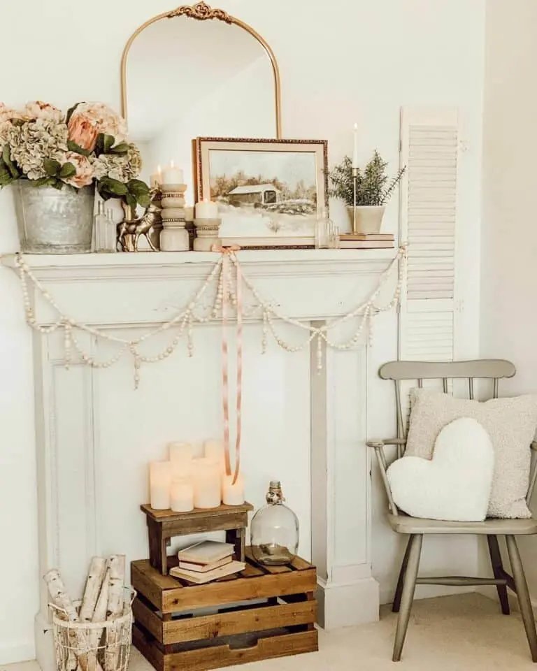 Galvanized Pail Centerpiece