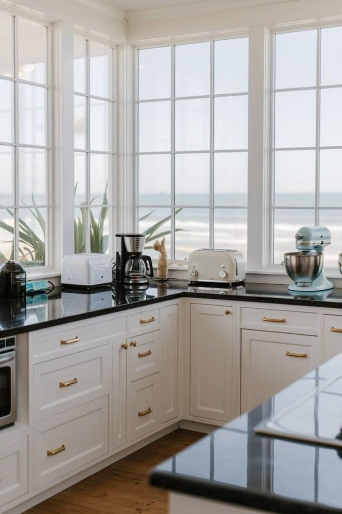 Ivory Cabinet Contrast