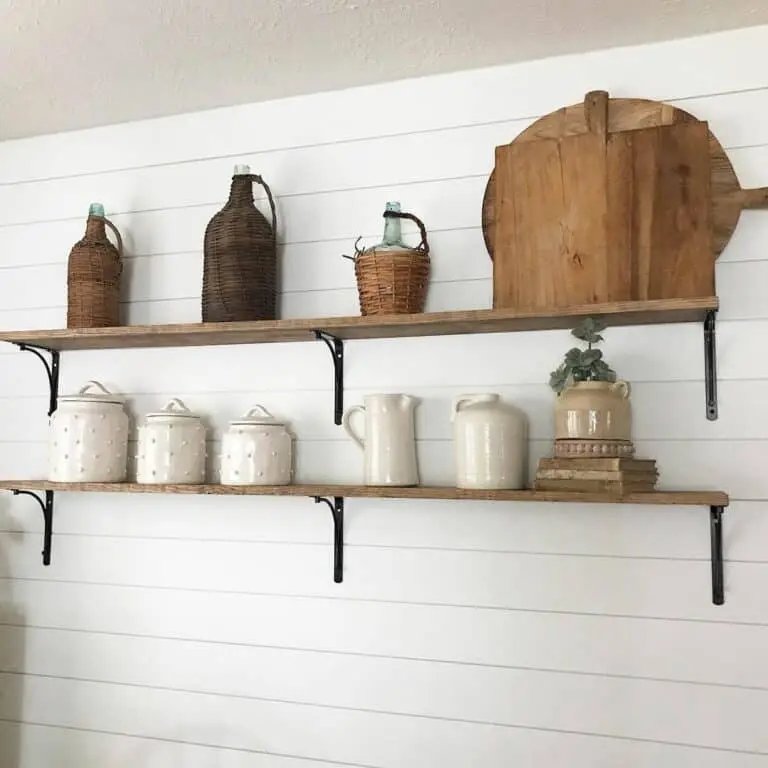 Leather Jugs, White Canisters