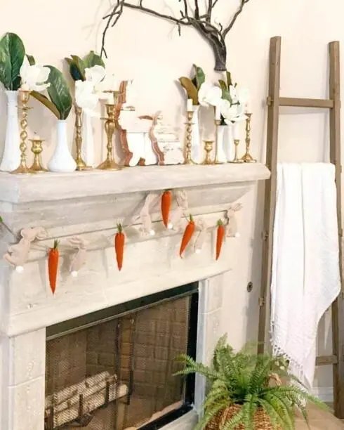 Mantel Easter Garland