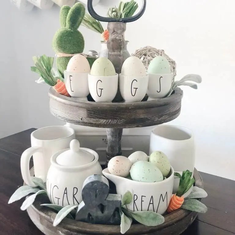 Moss Rabbit Centerpiece