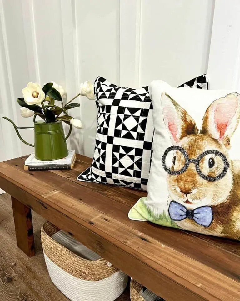 Mudroom Bench Pillows