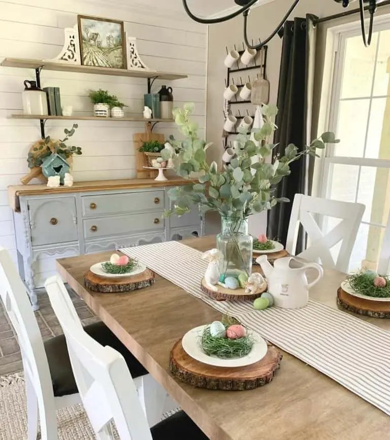 Natural Easter Centerpieces