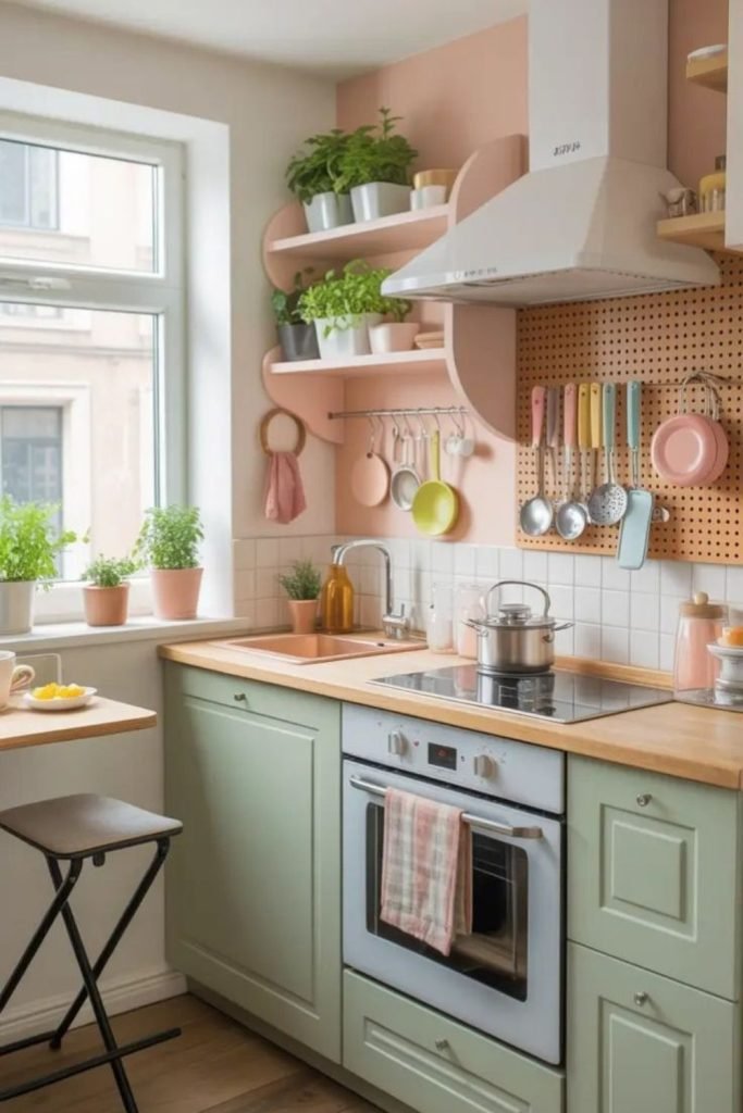 Pastel Kitchen Cabinets
