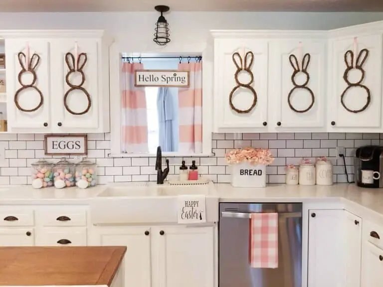 Pink Easter Kitchen