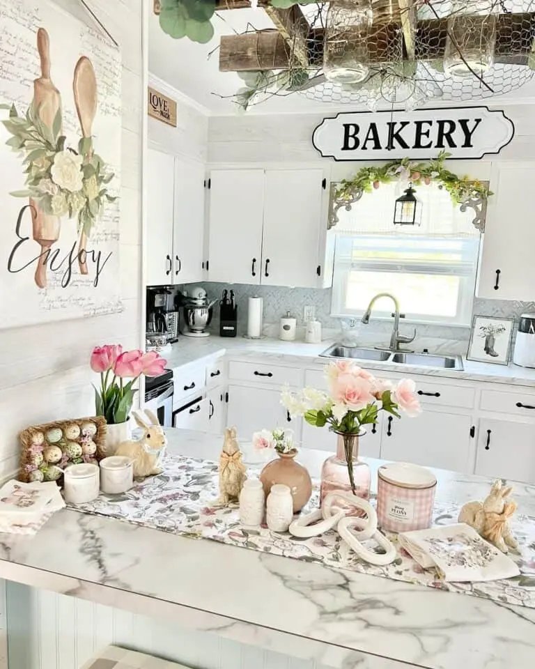 Pink Kitchen Accents