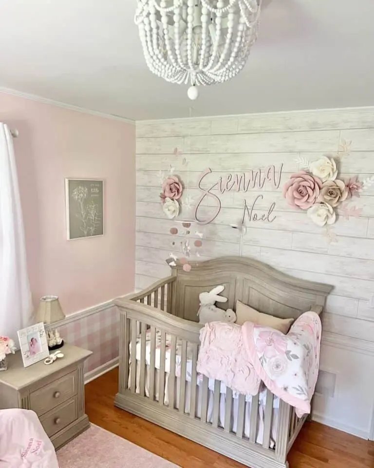 Pink Nursery Walls