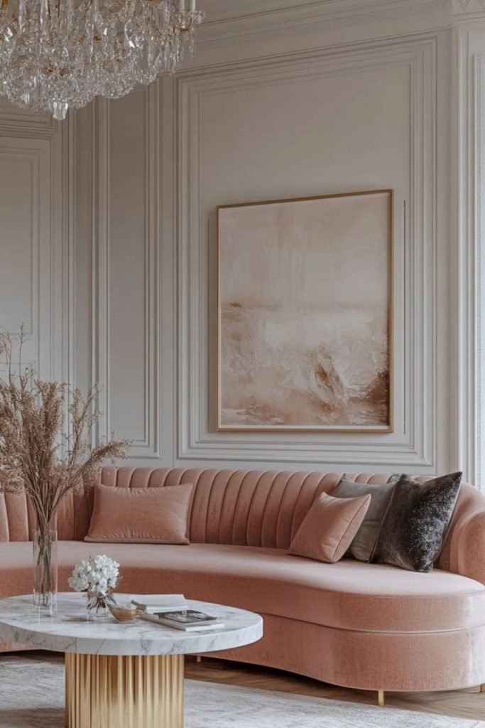 Rose Gold Walls