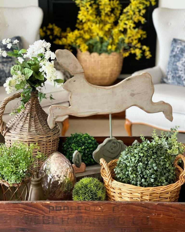 Rustic Spring Centerpiece