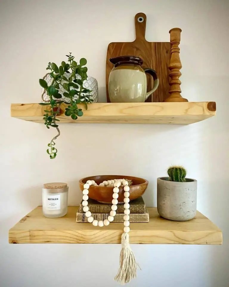 Southwestern Wood Shelves