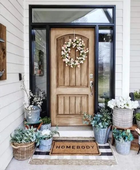 Spring Door Display