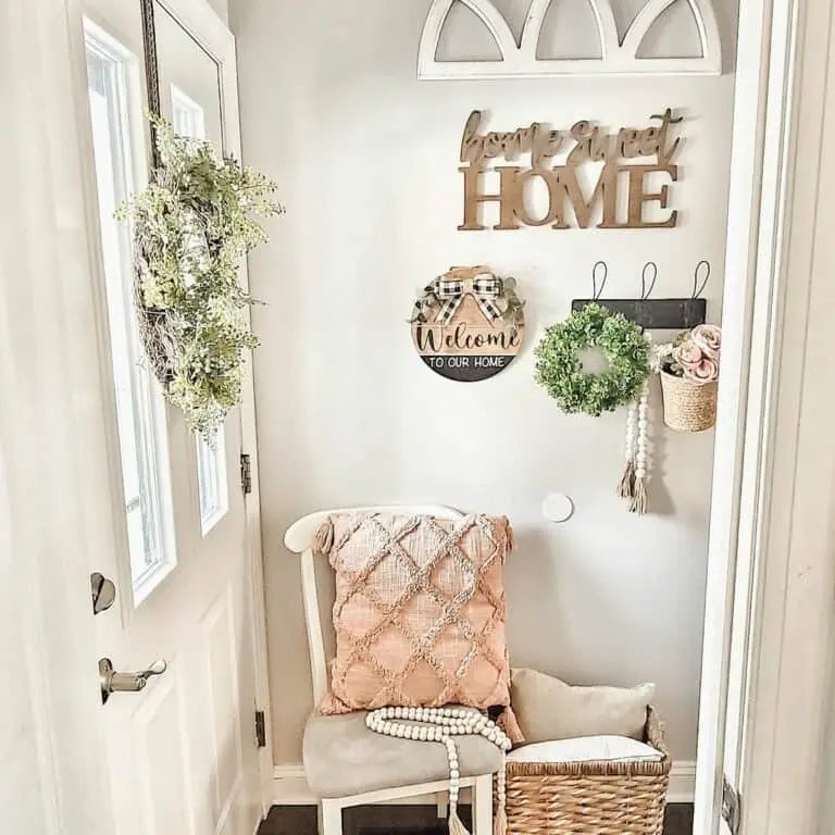 Spring Entryway Accents