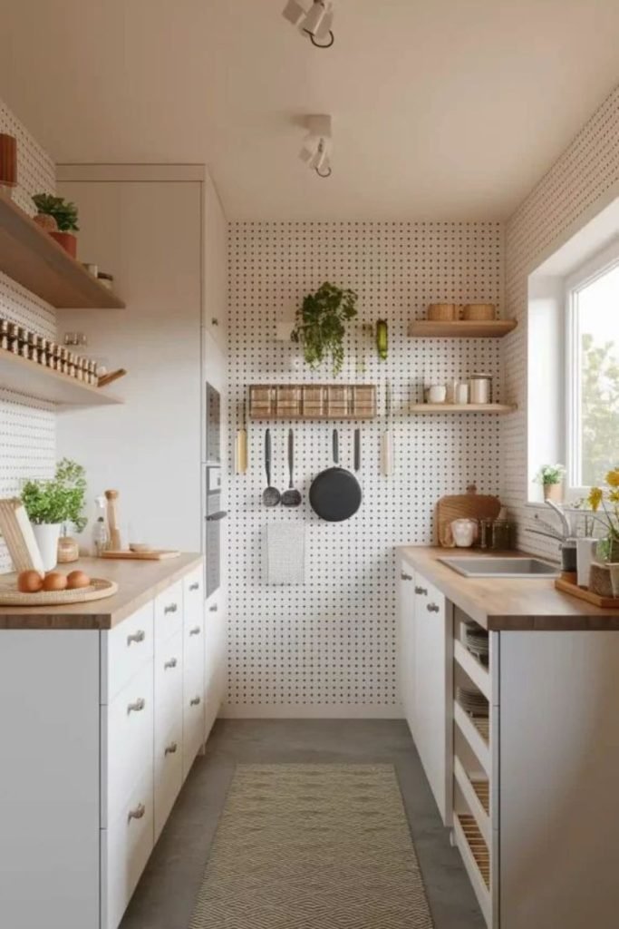 Textured Tile Backsplash