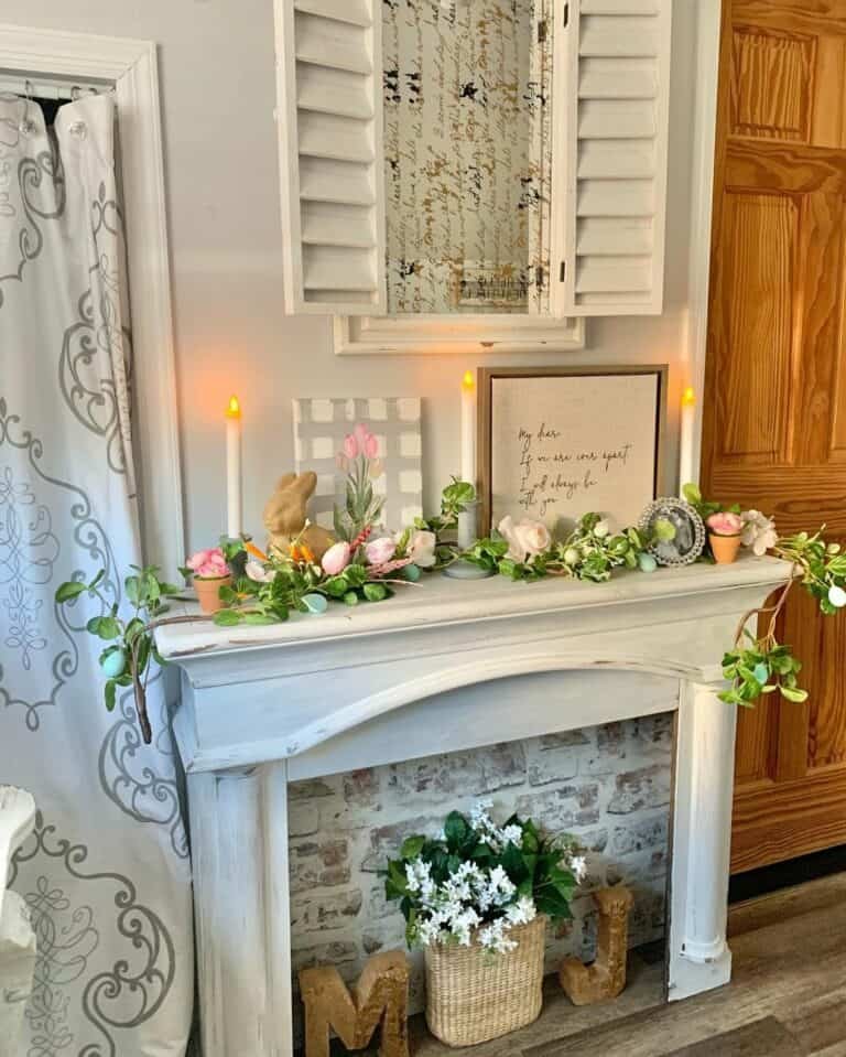 Tulip Fireplace Garland