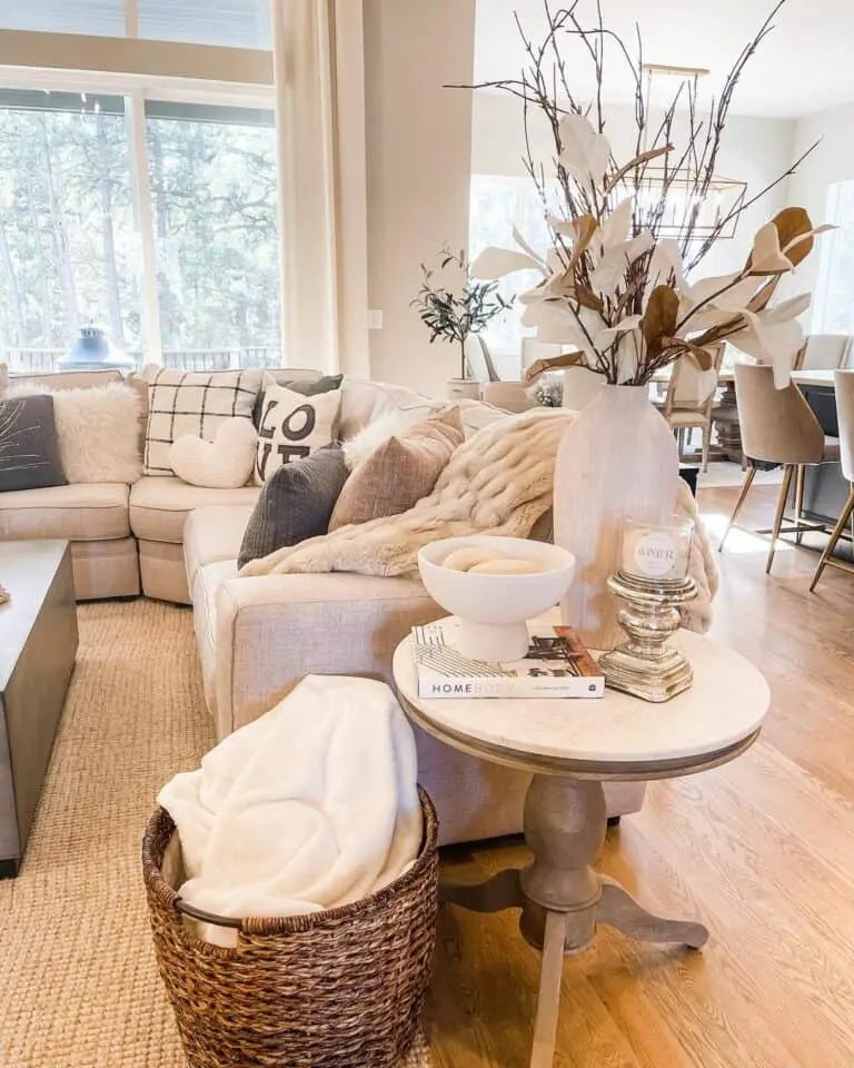 Two-Toned Wood Table