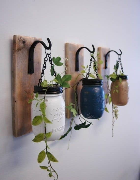Wall Mounted Jars