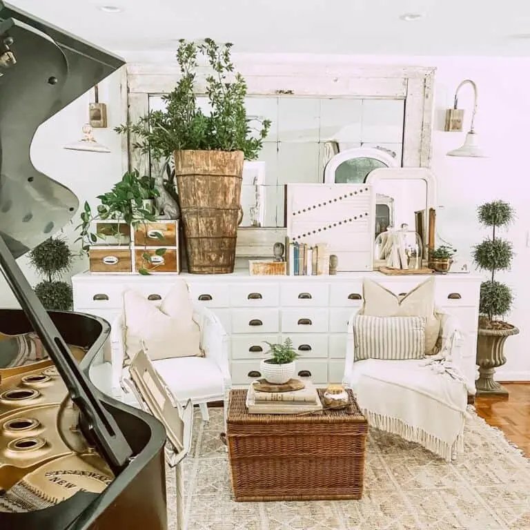 White Apothecary Cabinet