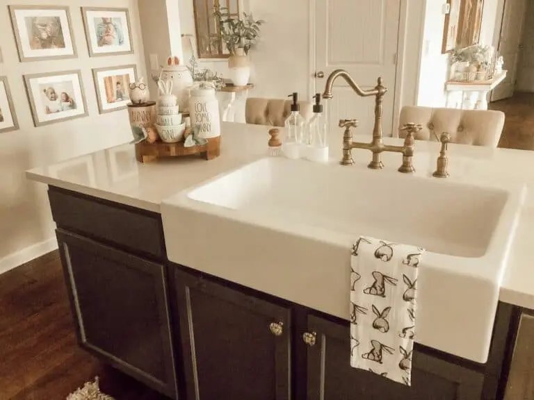 White Apron Sink