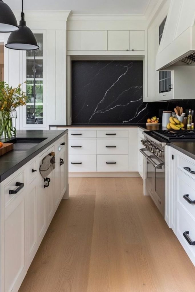 White Obsidian Kitchen