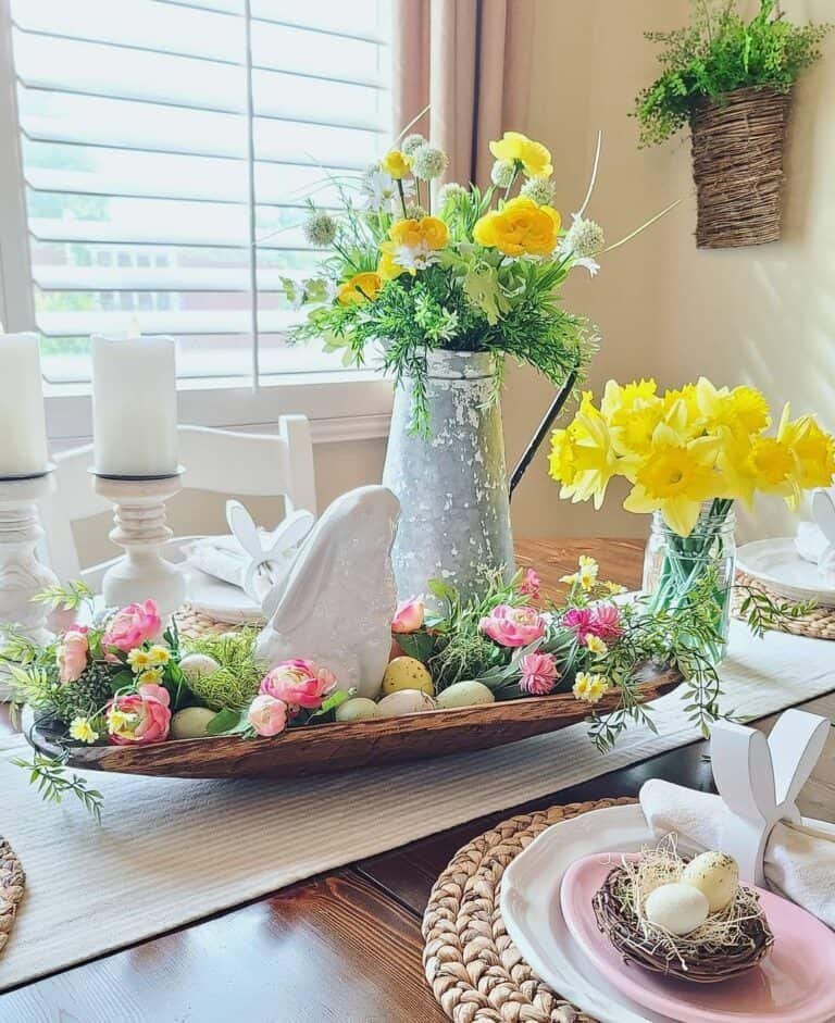 White Rabbit Centerpiece