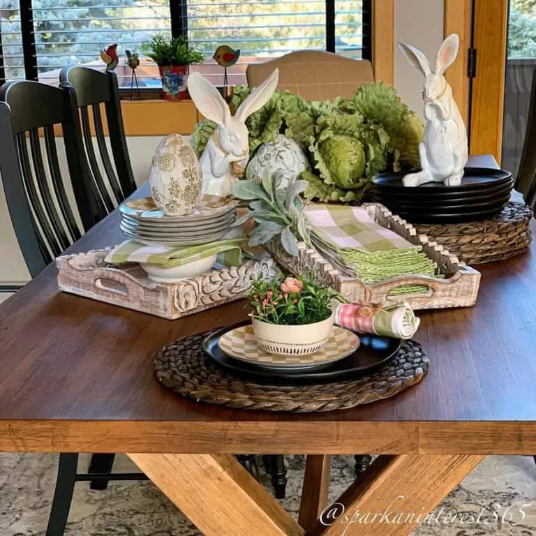 White Rabbit Table Displays