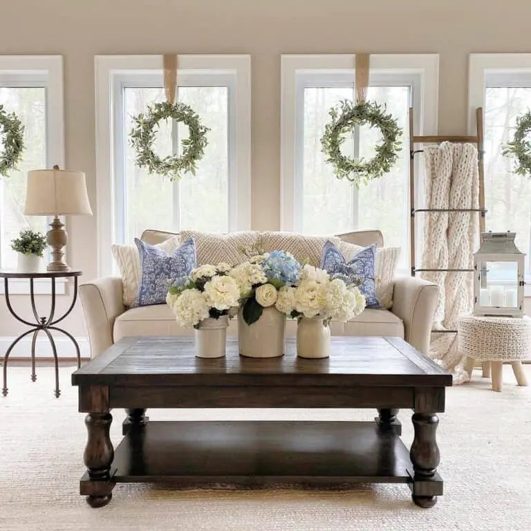 White Vase Arrangements