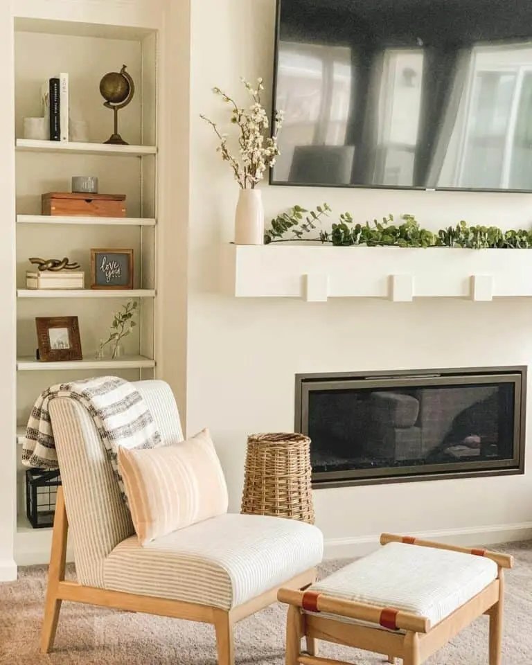 Wooden Slipper Chair