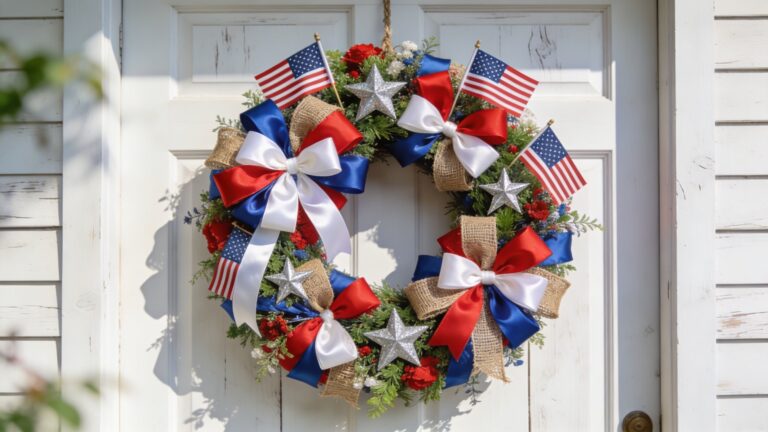 12 Festive 4th of July Wreaths to Celebrate in Style
