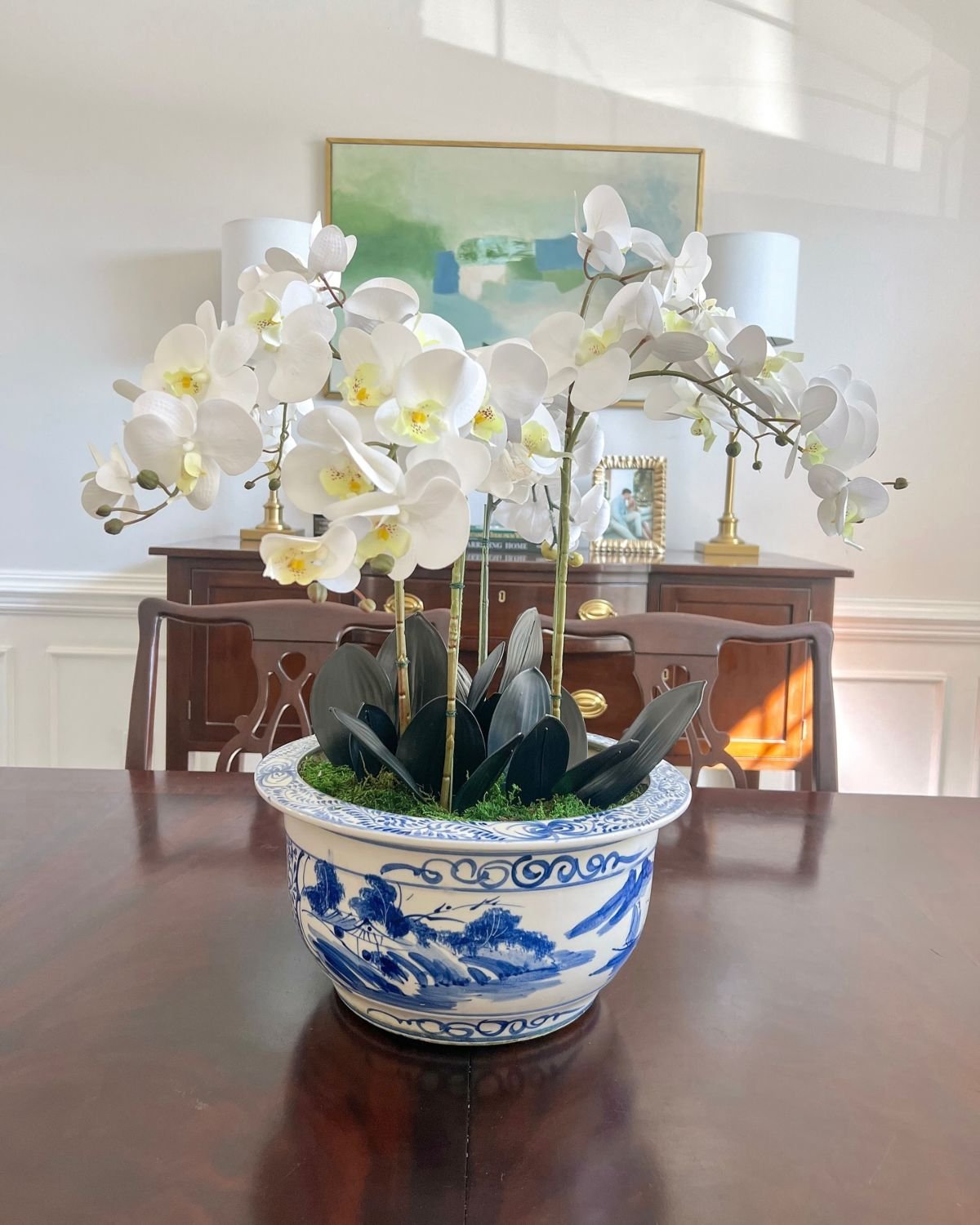 Antique Blue Planter