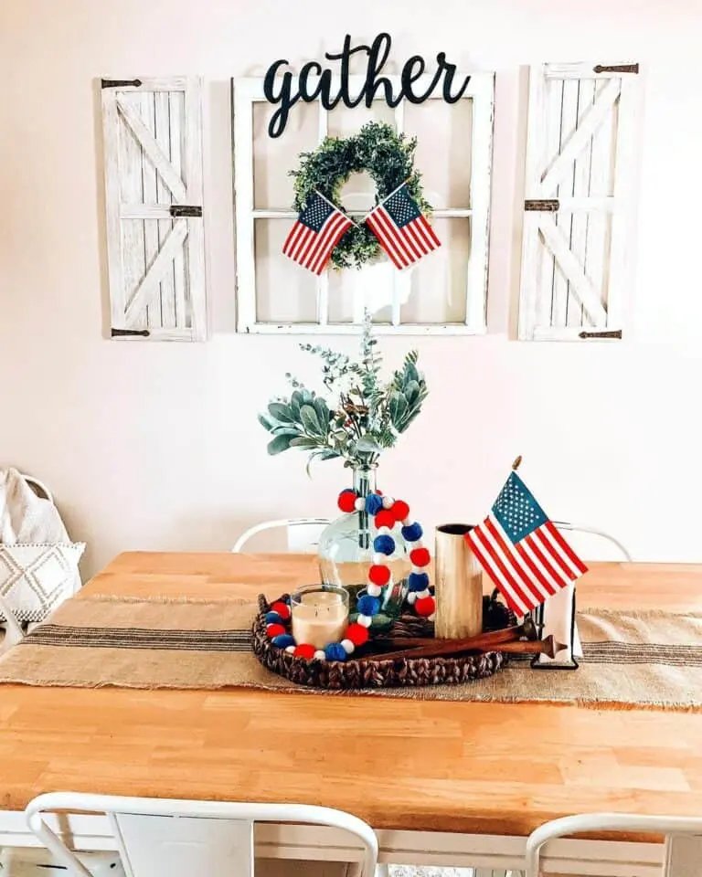Burlap Table Runner